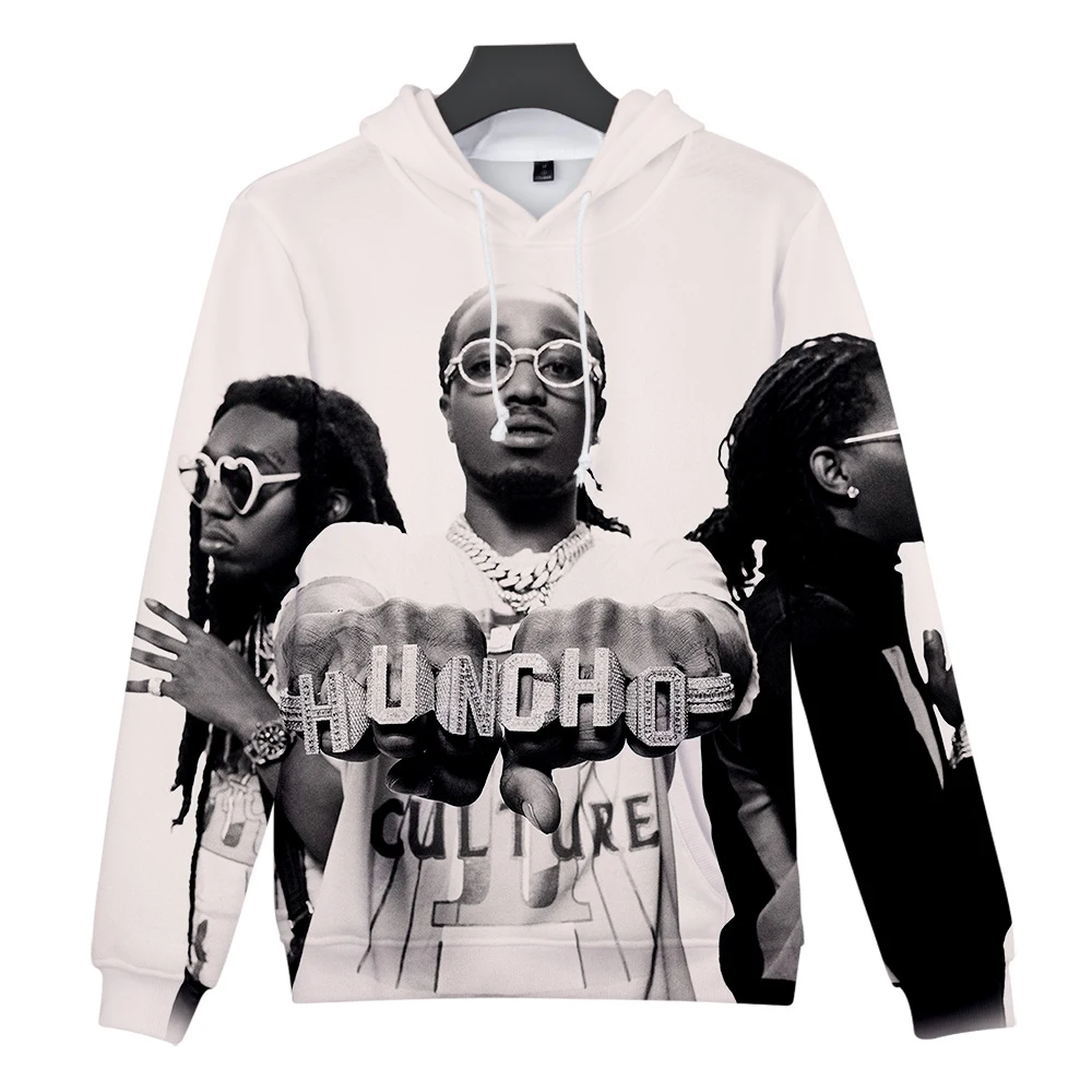 Hot sale Migos 3D printing hoodies cotton/polyester keep warm hip hop for men and women from China
Hot sale Migos 3D printing hoodies cotton/polyester keep warm hip hop for men and women from China