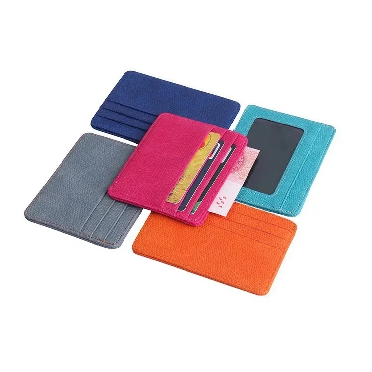 customized with rfid function customized with logo card holder