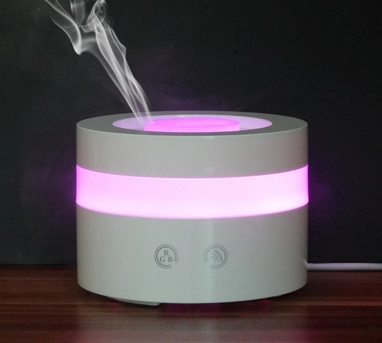Ultrasonic Steam Diffuser Led Night Light Mist Air Freshener Purifier