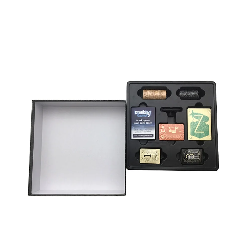 custom printing ninja board game with cards for player 2-5