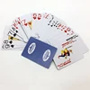 Waterproof Both Sides Custom Playing Card Logo Printing Promotional Poker Card High Quality CMYK Advertising PVC Plastic Card