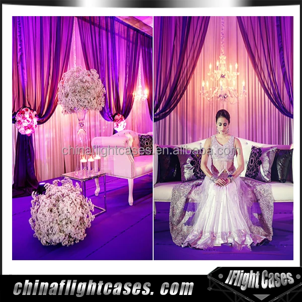 Wholesale Used Circle Chuppah Stand Ceiling Draping Pole Design Kits Wedding Backdrop For Sale