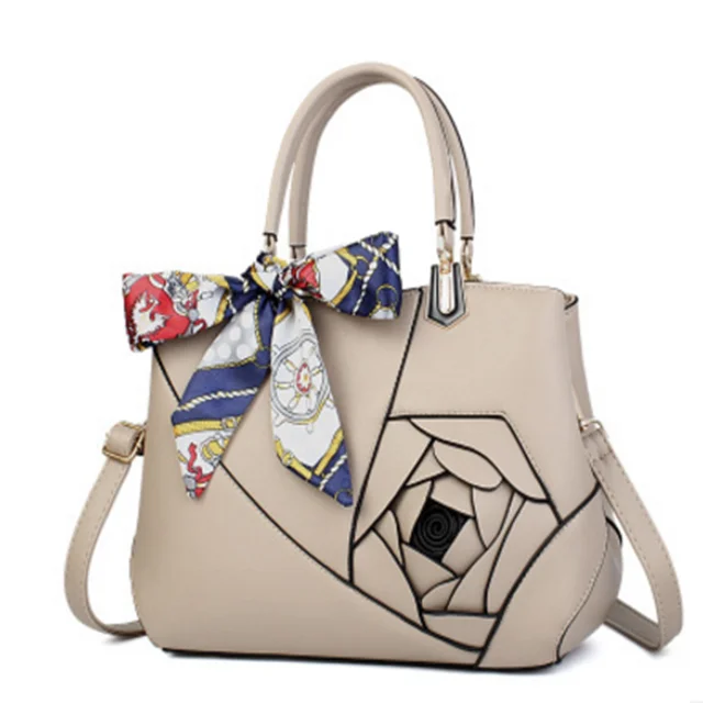 2018 nations style handbag Rose petals lady hand bag Colored silk scarves designer handbag, Red / khaki / black / grey / pink
2018 nations style handbag Rose petals lady hand bag Colored silk scarves designer handbag, Red / khaki / black / grey / pink