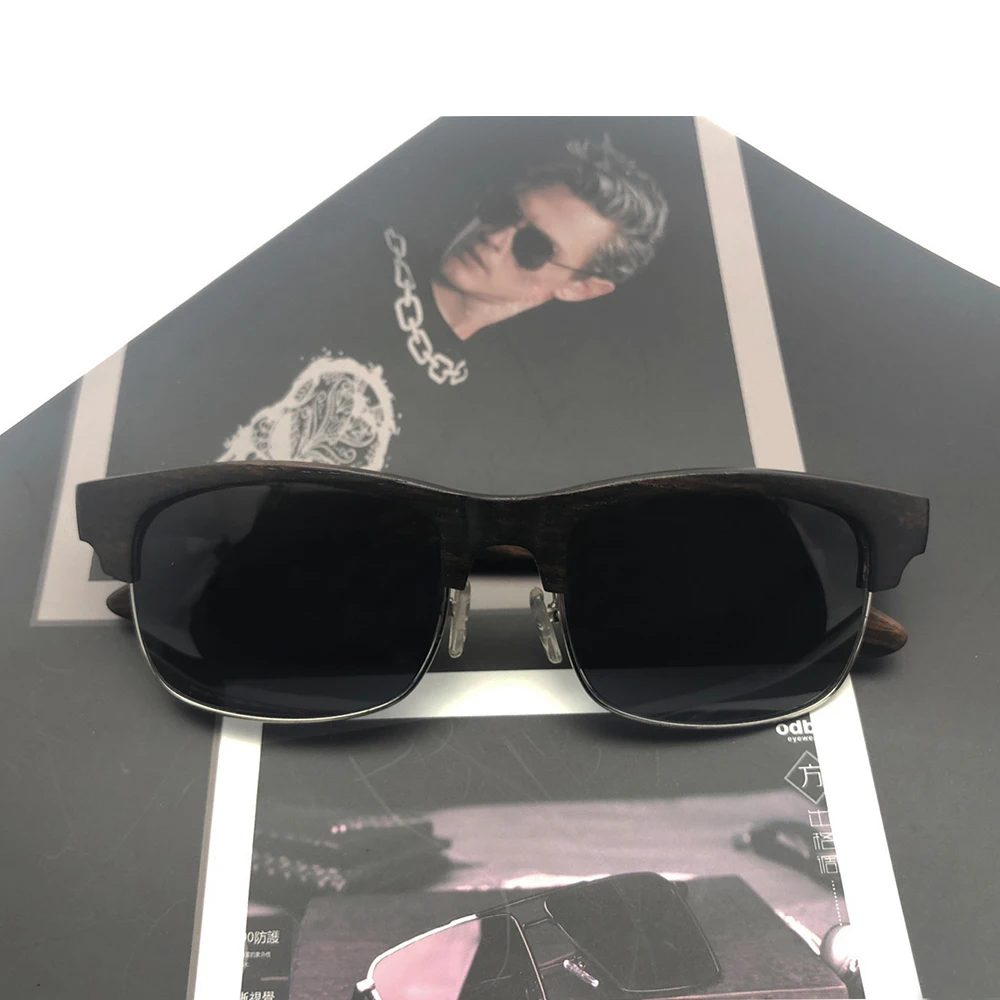 2019 High End Ebony Wooden Men Grey Black UV400 Polarized Sunglasses Sun Glasses for Male
2019 High End Ebony Wooden Men Grey Black UV400 Polarized Sunglasses Sun Glasses for Male