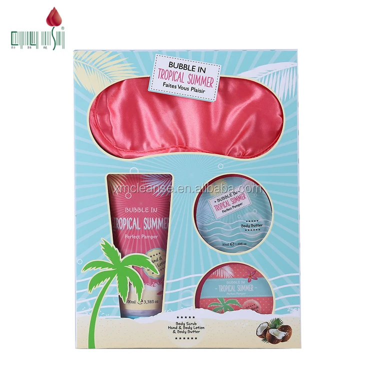 personal care spa bath gift set with private label