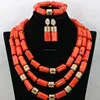 Wholesale Jewelry Set, Necklace Set, Bracelet, Ring, Earrings, African Coral Beads Jewelry