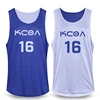 Customize international reversible basketball jerseys with numbers