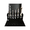 7Pcs Machine Use Metric M3 M10 HSS Combination Drill and Taps Set with Magnetic Extension Socket in Metal Box