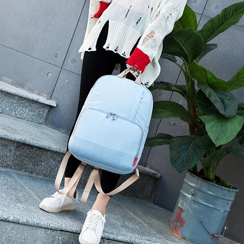 Mummy Diaper Bag Backpack New Fashion Nappy Bags For Youth Mom Baby Care Large Capacity Simple Multifunction Mochila BB6014 (17)