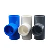 Plumbing ASTM D 1785 Pipe Fittings SCH80 PVC Equal Tee
