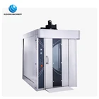 Commercial bread baking oven 32 trays electric rotary bakery oven saving energy for kitchen use