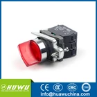 HUAWU XB4BK1245 RED led 220v selector switch SELECTOR SWITCH WITH LED electrical selector switches