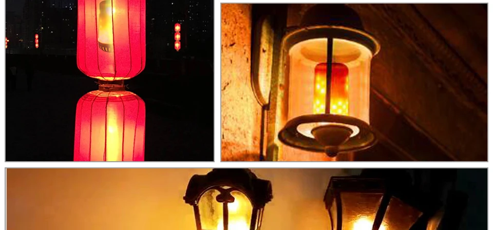 Ampoule LED Flame Lamps E14 E27 E26 B22  vuur lamp (10)