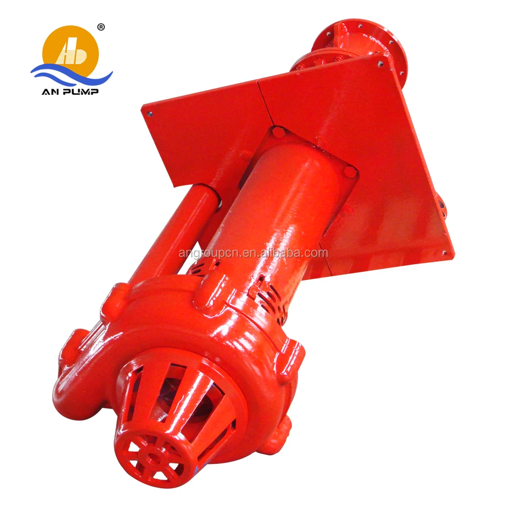 metal or rubber lined river slurry sump pump