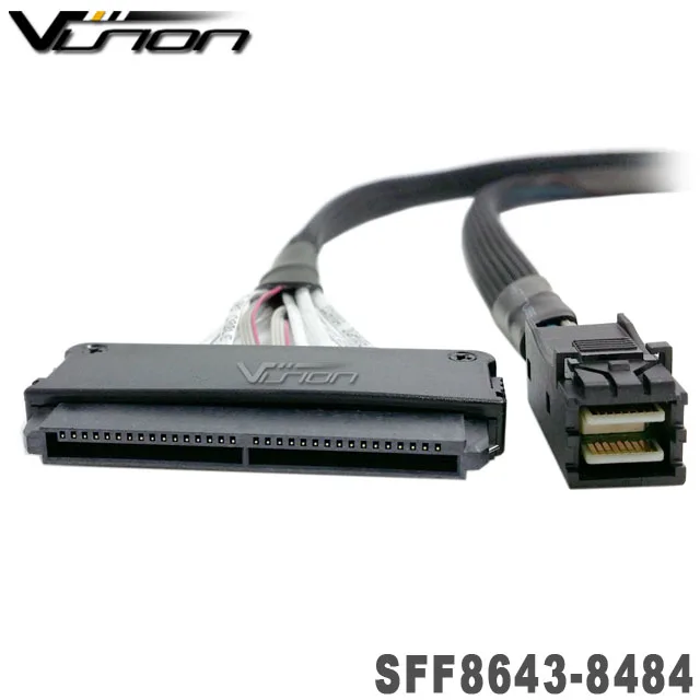 internal sas sff-8484 to mini sas high density hd sff-8643 data