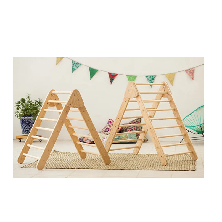 indoor wooden climbing frame