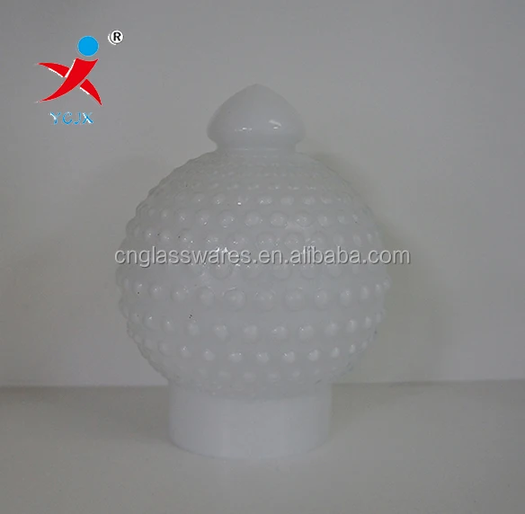 the pegoda shaped glass lampshades with bubble surface