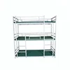 Metal Steel 3 tier bunk bed square tube bed iron bed steel cots
