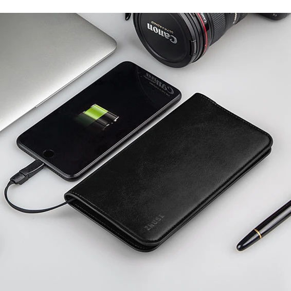 Leather Material Magnetic 7000 mAh Portable Travel Wallet Power Bank for Apple Android Phone
Leather Material Magnetic 7000 mAh Portable Travel Wallet Power Bank for Apple Android Phone