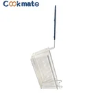 Jiangmen manufactures various sizes catering Chicken Fry Basket Chips Strainers For Deep Fat Fryer