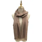 Custom Solid Color Spring Fashion Viscose Women Long Scarf in Yiwu