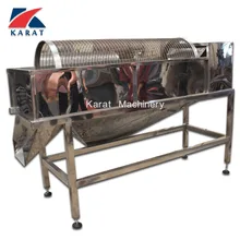 Food industry stainless steel rotary drum trommel screen