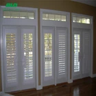 Aluminum alloy louvre swing shutter window doors