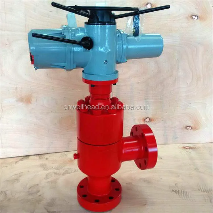 API 6A CC80 Cage Type Choke Valve/Electric Actuated Choke Valve, View