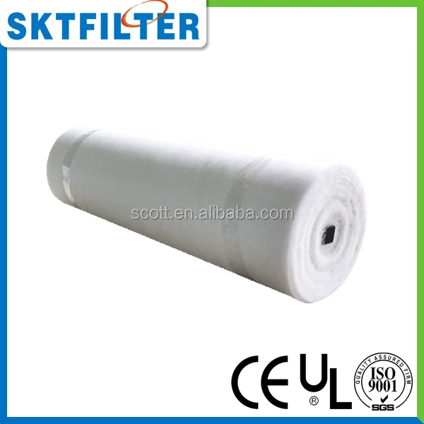 Washable Synthetic polyester filter media roll or pad Products from