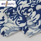 wholesale micro polyester royal blue jersey knit fabric for summer dress