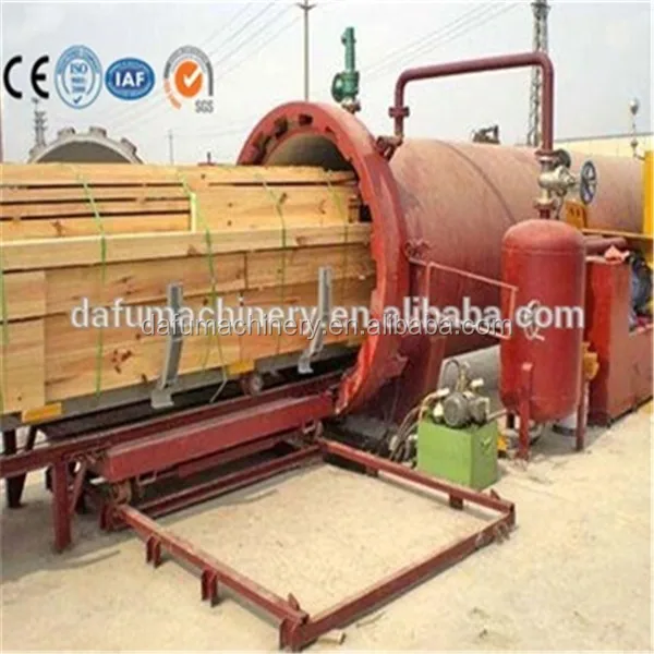 Full Automation Wood Treatment Autoclave Machine Cca Wood Impregnation