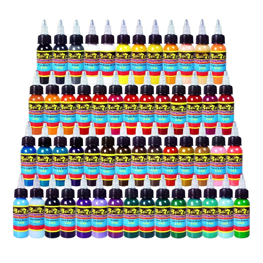 54 Color BaodeLi 1/2OZ Micro Pigment Professional Makeup Eyebrow Eyeliner Lip Tattoo Ink Pigment Body Tattoo Art beauty tools, 54 colors tattoo ink/ maquiagem ink
54 Color BaodeLi 1/2OZ Micro Pigment Professional Makeup Eyebrow Eyeliner Lip Tattoo Ink Pigment Body Tattoo Art beauty tools, 54 colors tattoo ink/ maquiagem ink