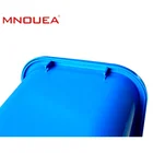 Plastic 15L Square Outdoor Trash Bin Without Lid