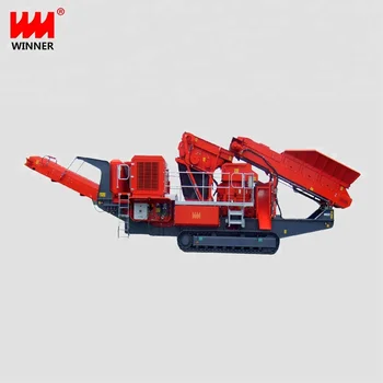 Hot sale iron ore mobile crushing plant/crushing Equipment/portable crushing machine