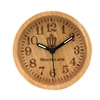 Fashional customized high quality beech wood alarm clock