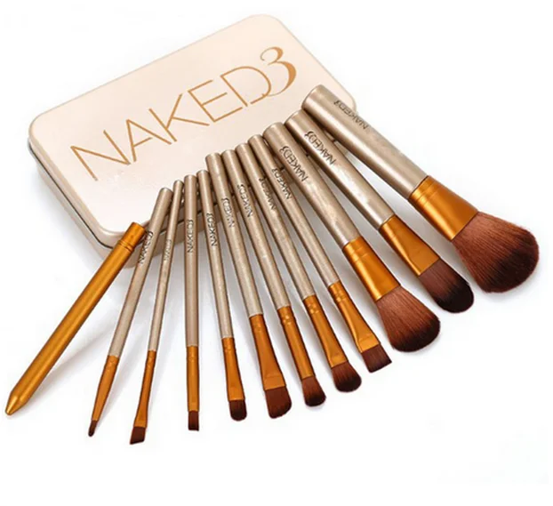 Hot selling Higher quality professional makeup brush 12 piece naked 3 makeup brush set
Hot selling Higher quality professional makeup brush 12 piece naked 3 makeup brush set