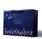 Various Size Luxury Custom Logo Printed Small Jewellery Packaging Gift Boutique Carry Paper Bag