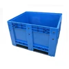 600L solid High Density Four way Entry Type Plastic storage Box Pallet