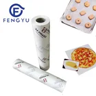 Packing factory custom printed food grade wax paper roll