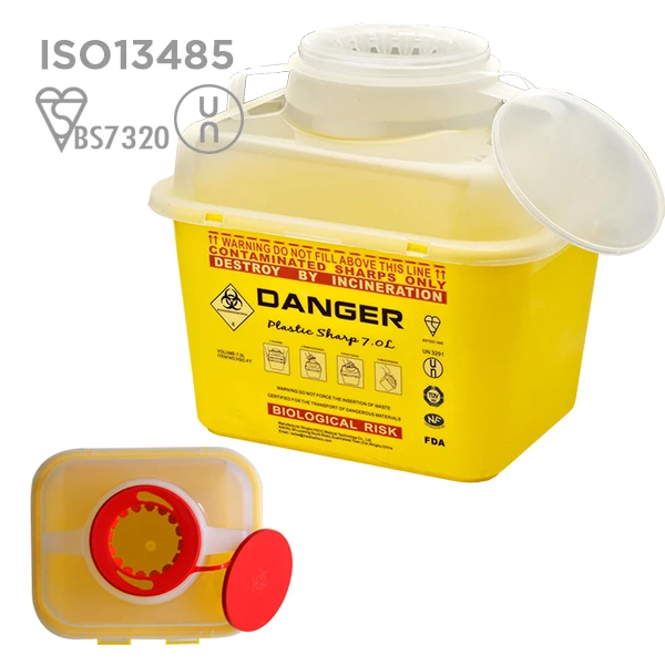 2020 New Design Medical Waste Sharps Containers