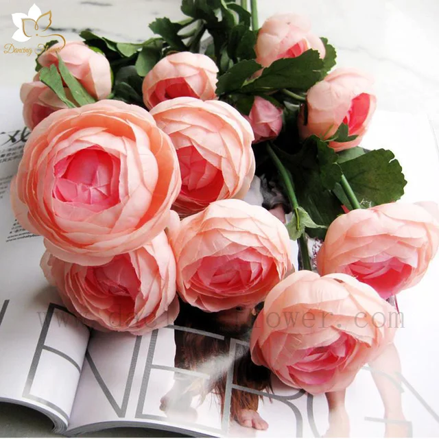 ribbon flower bouquet