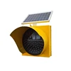 Solar flashing amber light 100mm Red & Green LED Traffic Pixel Cluster/solar powered traffic light
