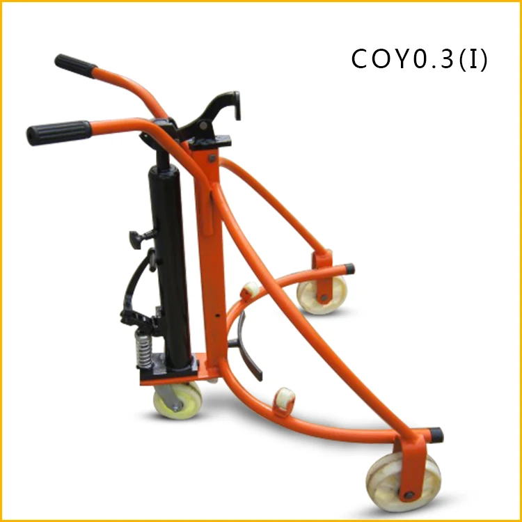 Sinolift COY series high quality portable 55 gallon drum trolley for all oil drum handling
