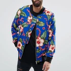 Custom All Over Print Padded Bomber Jacket Men