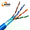 Owire 23AWG 24AWG Shielded Twisted 4 Pair Data Cable Ftp Cat 6 Cat 5E Lan Cable