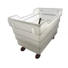 OEM hot selling top quality new style large capacity plastic laundry trolley in great demand