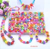 Beads Set for Jewelry Making Kids Adults Children Craft DIY Necklace Bracelets Letter Alphabet Colorful Acrylic Crafting Beads