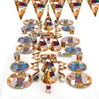 Halloween party theme Halloween party birthday decoration Halloween party supplies set