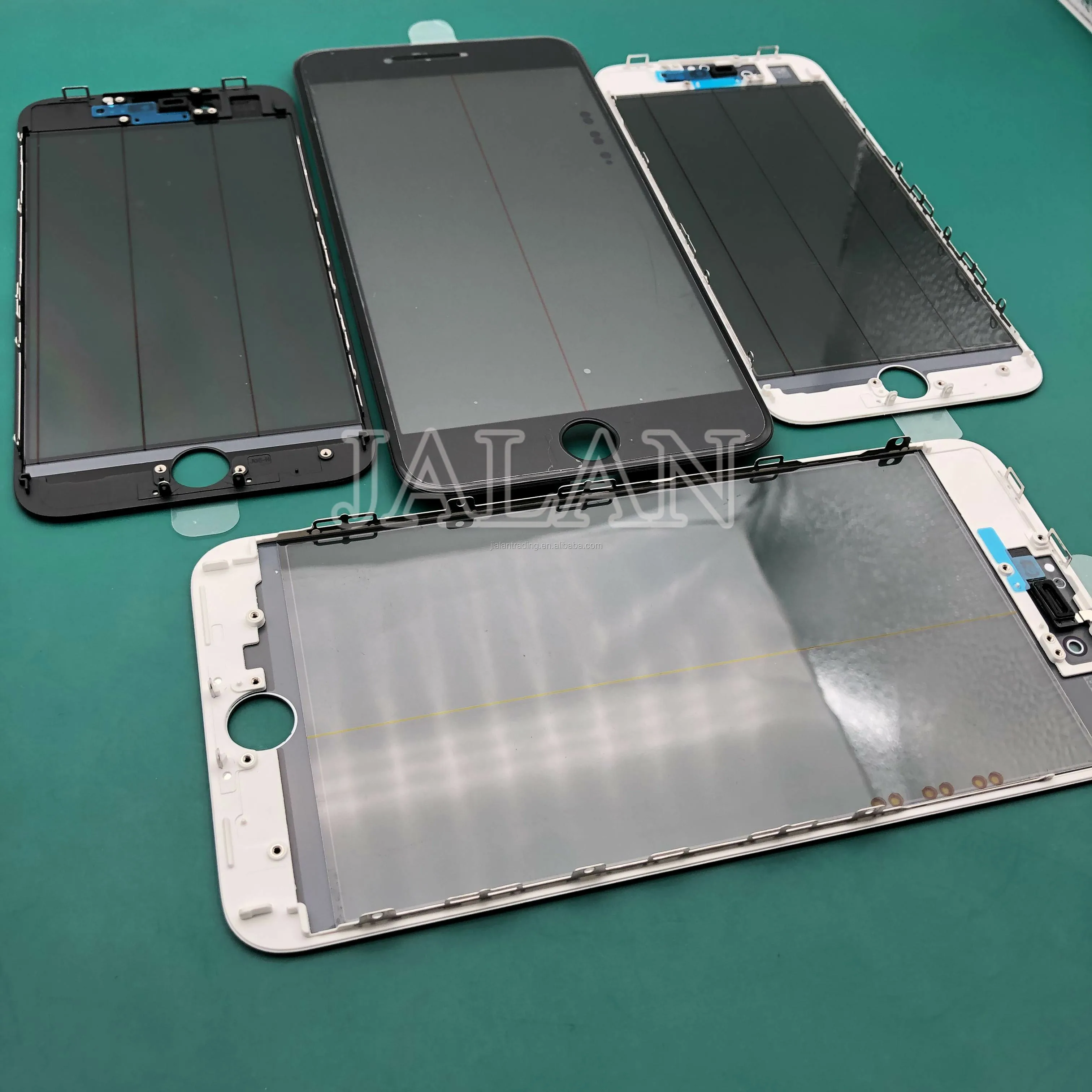 Original OEM quality 4in1 glass for iphone 8/8 plus glass+frame+oca+polarizer for iphone lcd repair
Original OEM quality 4in1 glass for iphone 8/8 plus glass+frame+oca+polarizer for iphone lcd repair