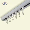 European design track aluminum vertical flexible curtain rail